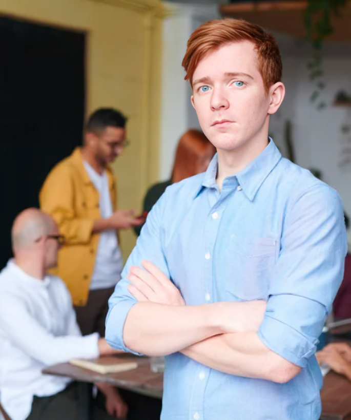 Person standing