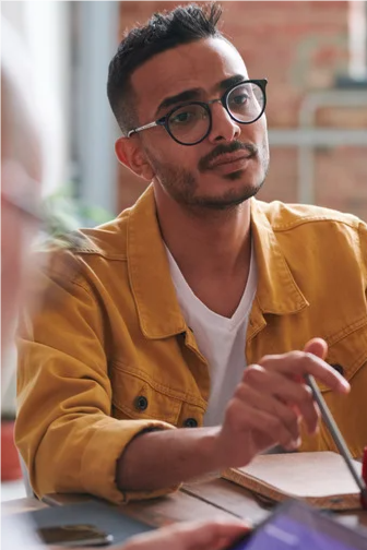 Man thinking